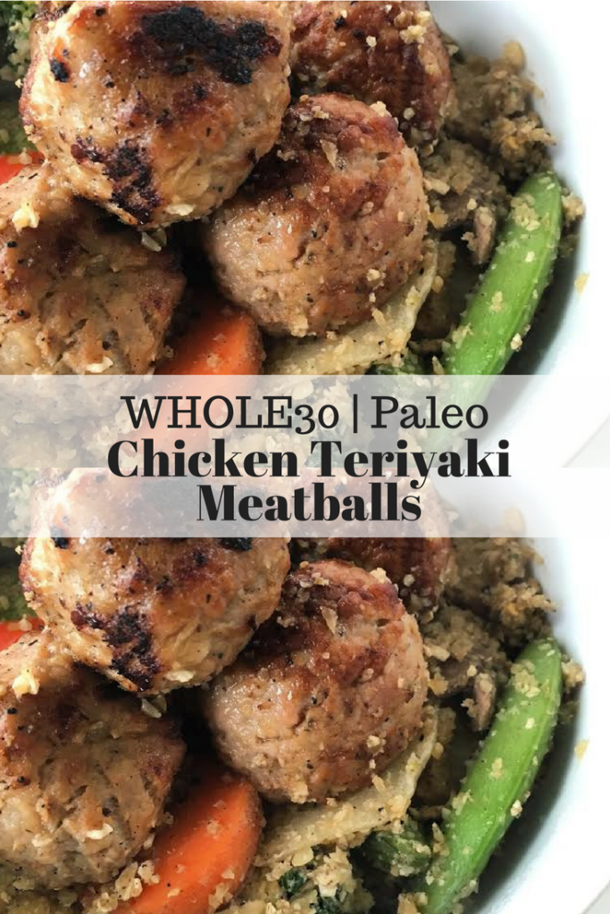 Chicken Teriyaki Meatballs