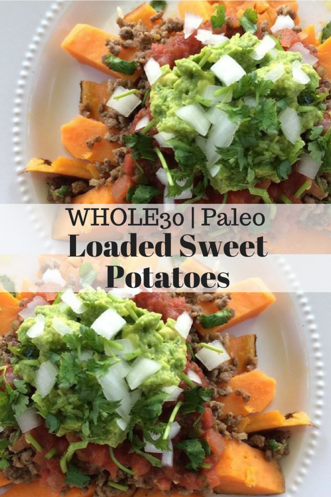 Loaded Sweet Potatoes