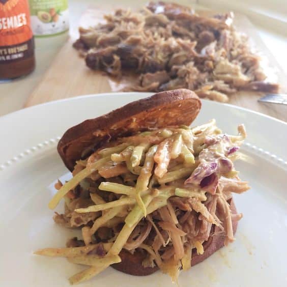 Sweet and Spicy Pulled Pork Sandwiches