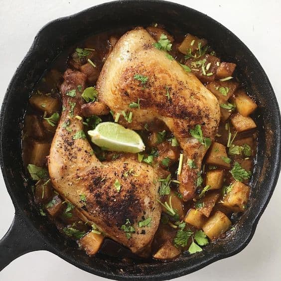 Thai Coconut Curry Braised Chicken