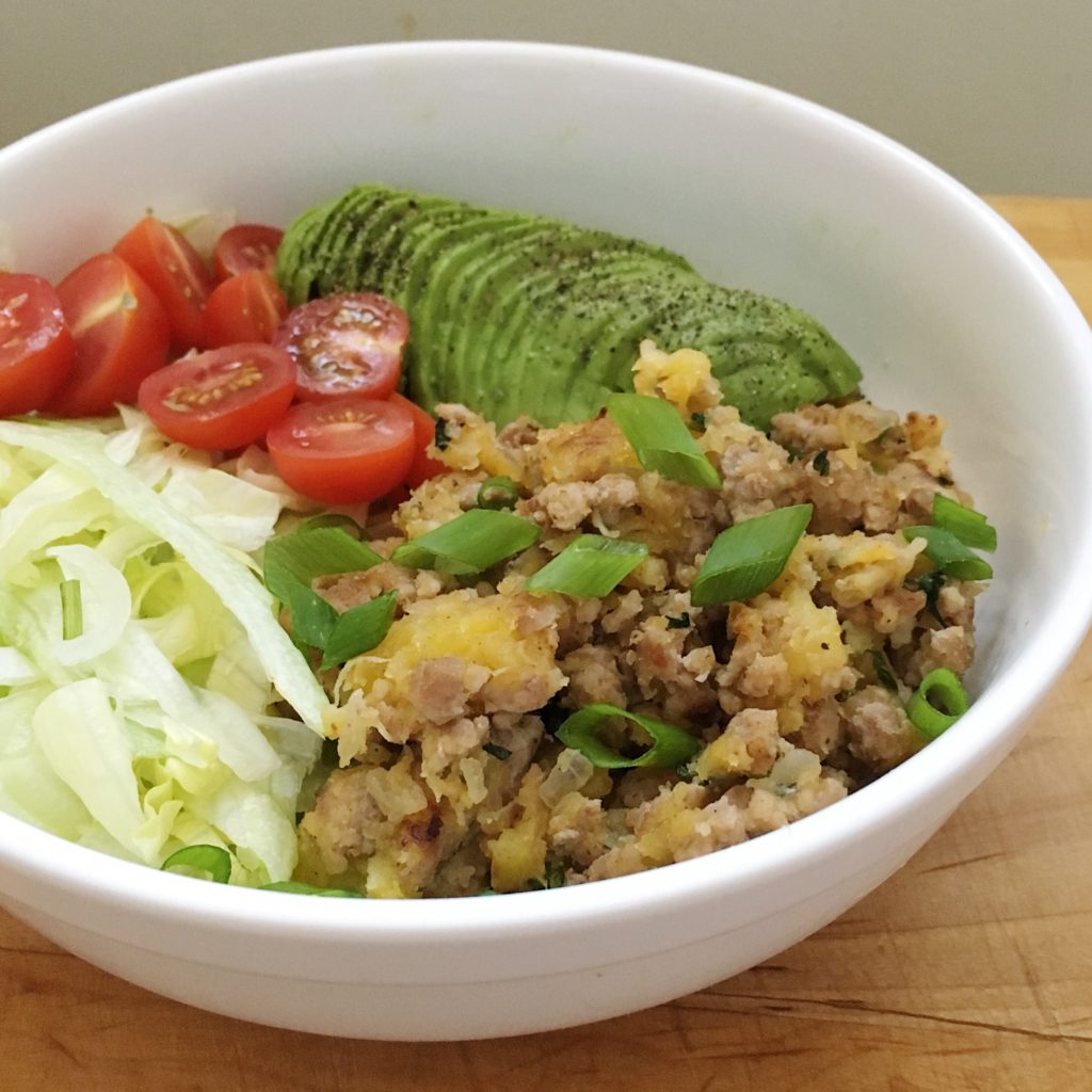 Mashed Plantain Buddha Bowls