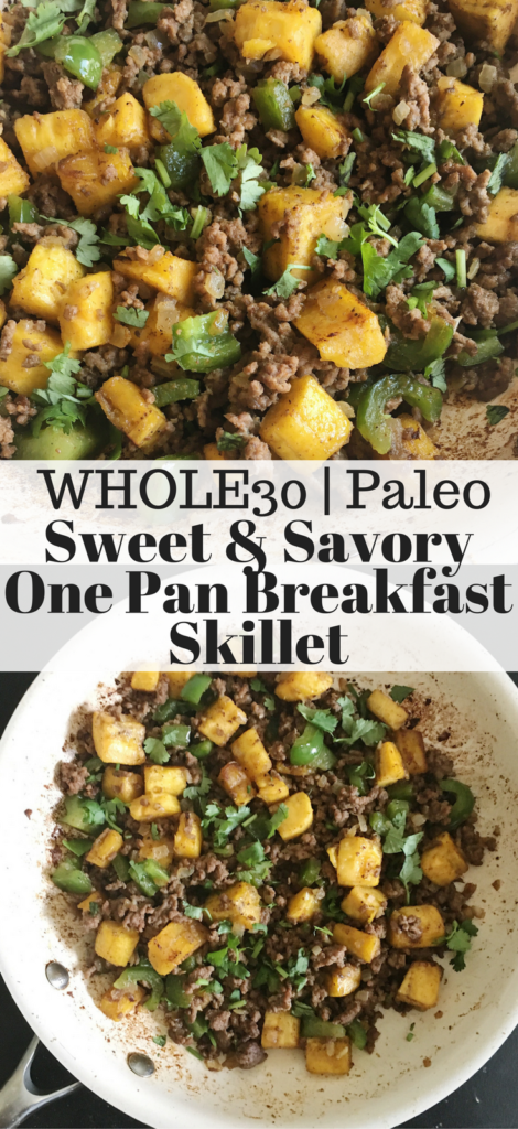 Sweet & Savory One Pan Breakfast Skillet