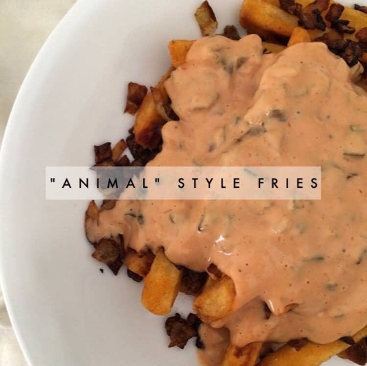 Paleo Animal Style Fries