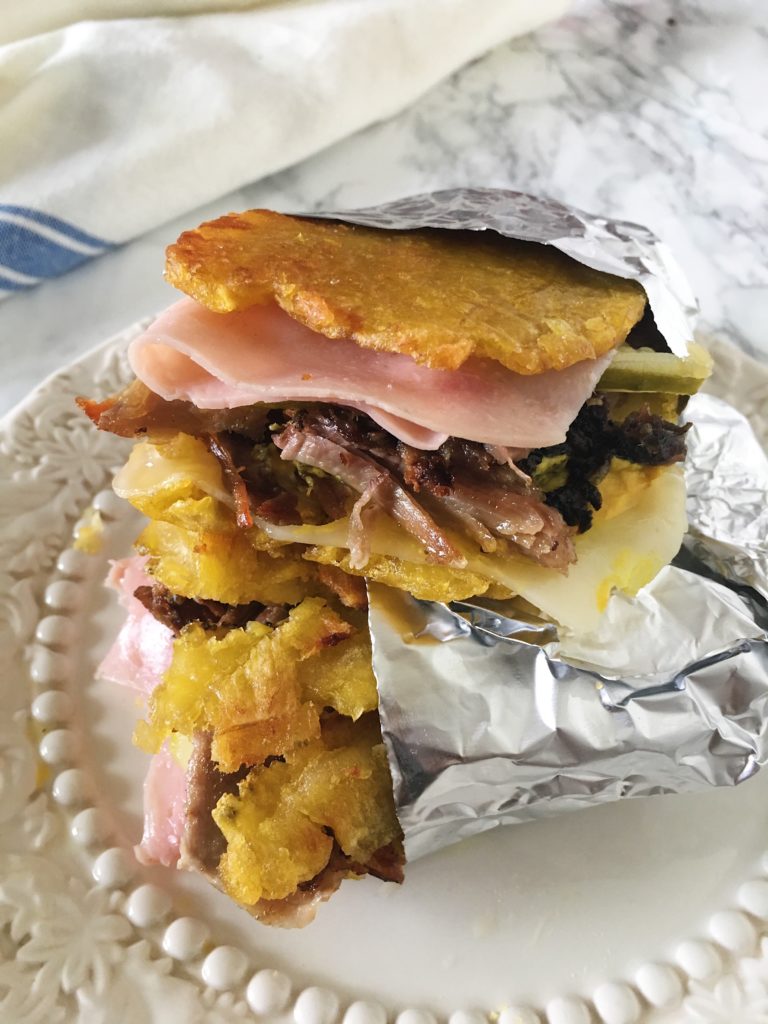 Cuban Tostones Sandwiches (Whole30, Paleo) - a dash of dolly