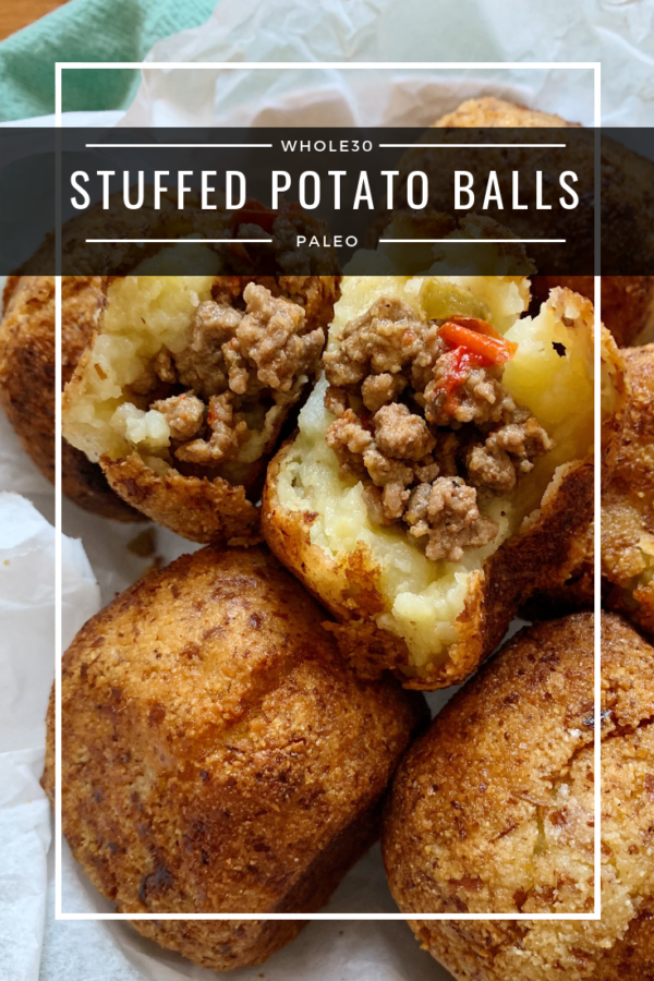 Stuffed Potato Balls (Whole30, Paleo) - a dash of dolly