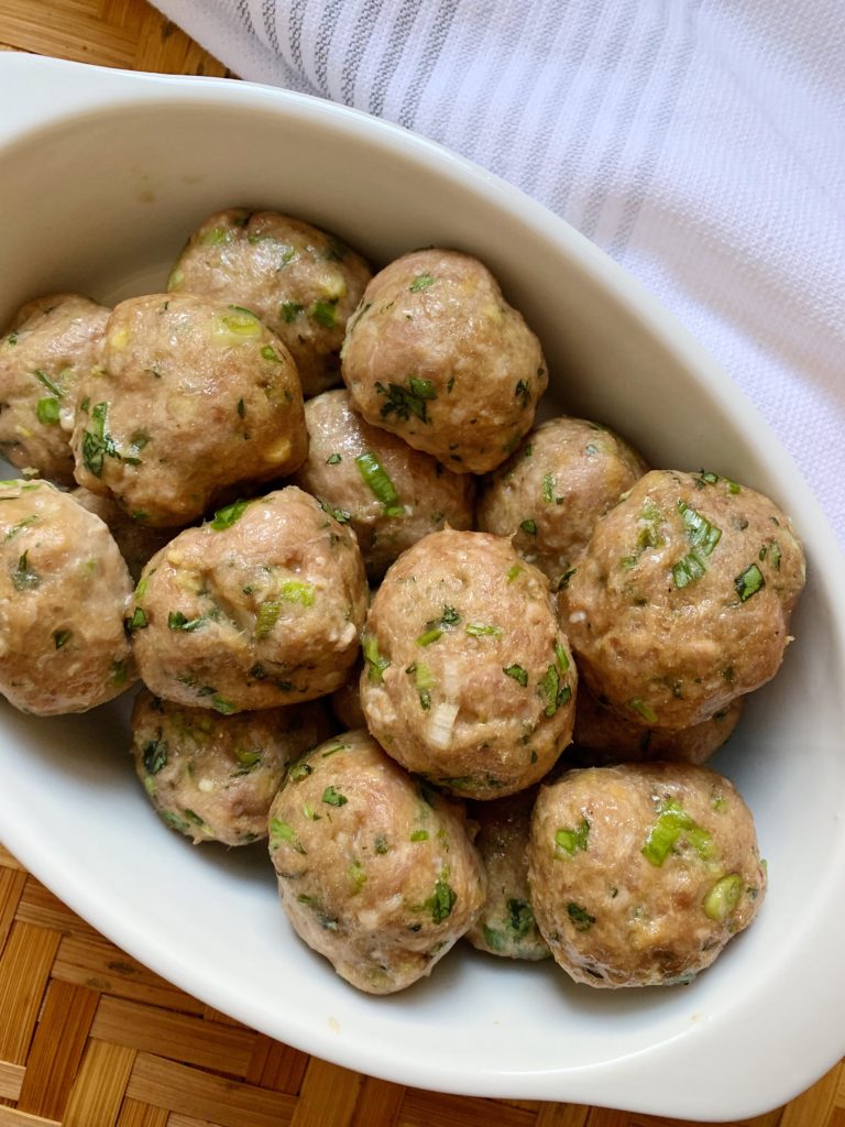 basic asian meatballs