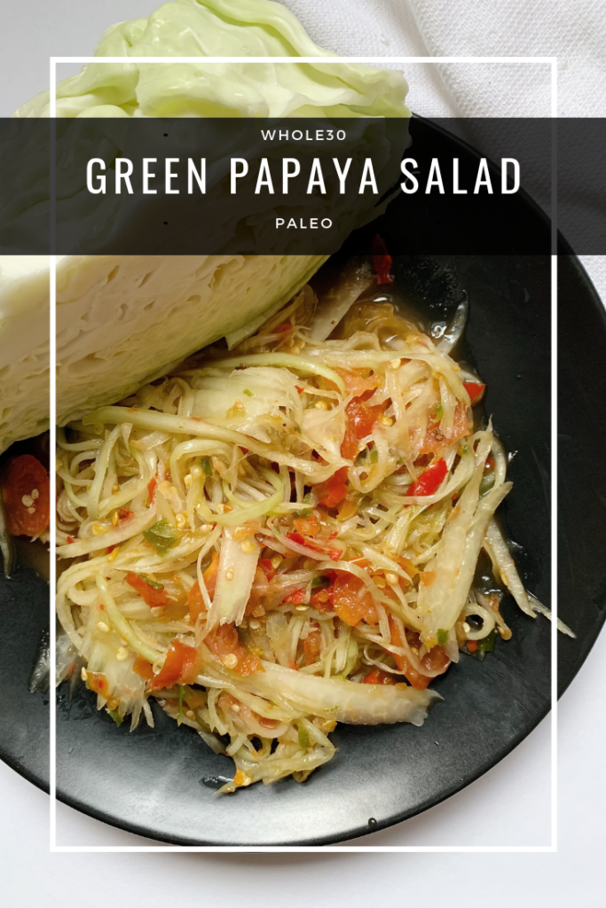 green papaya salad