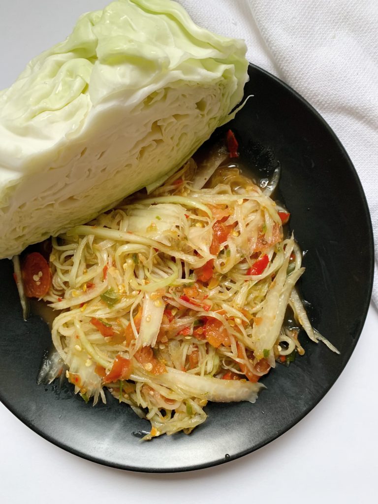 green papaya salad