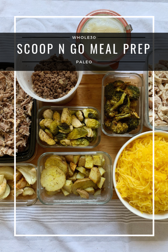 scoop n go meal prep method