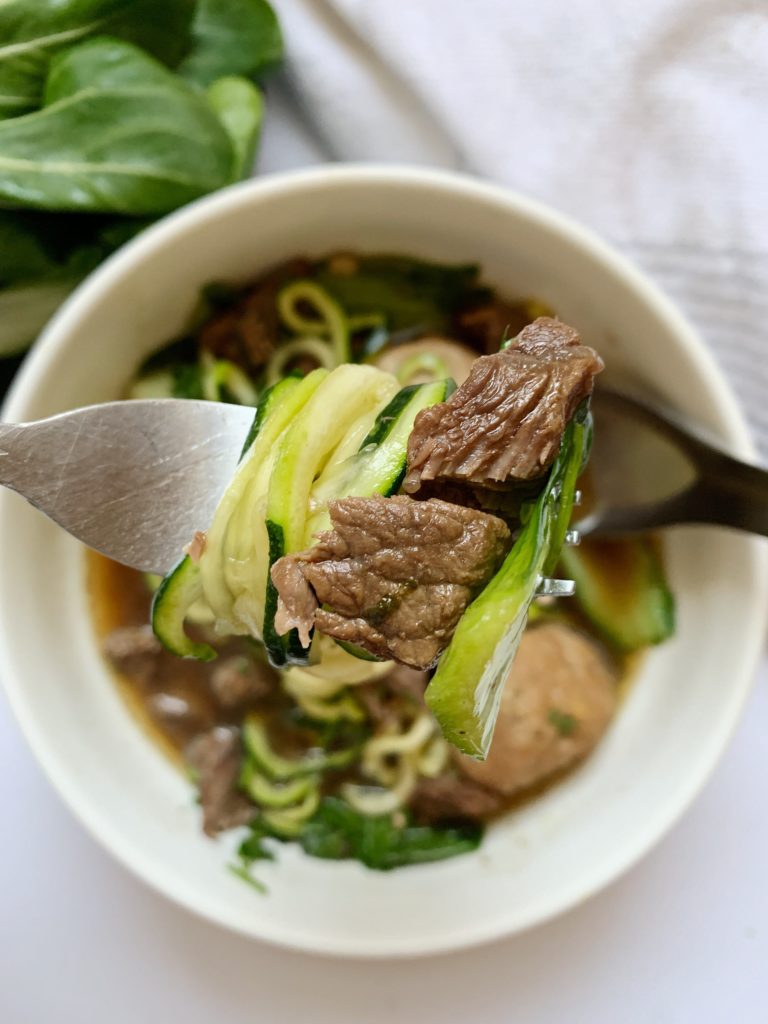 Thai Beef Noodle Soup