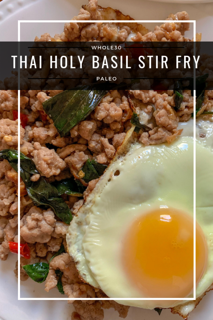 thai holy basil stir fry