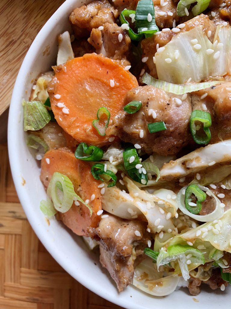 Cashew Butter Chicken Stir Fry (Whole30, Paleo) - a dash of dolly