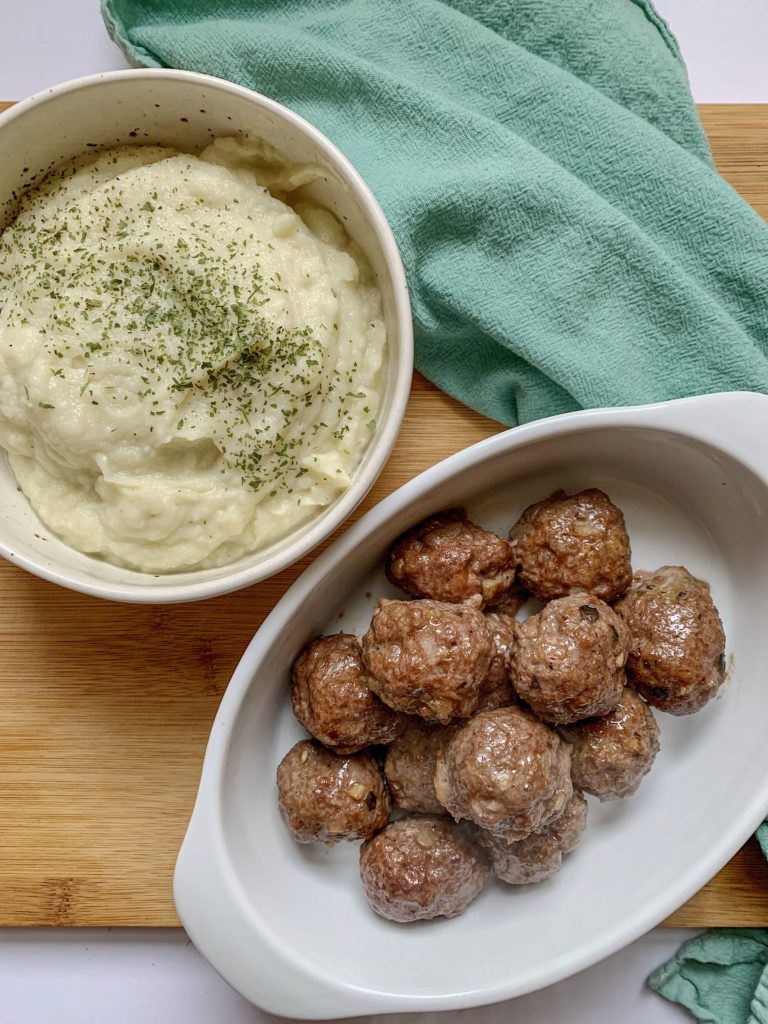  instant pot garlic cauliflower mash