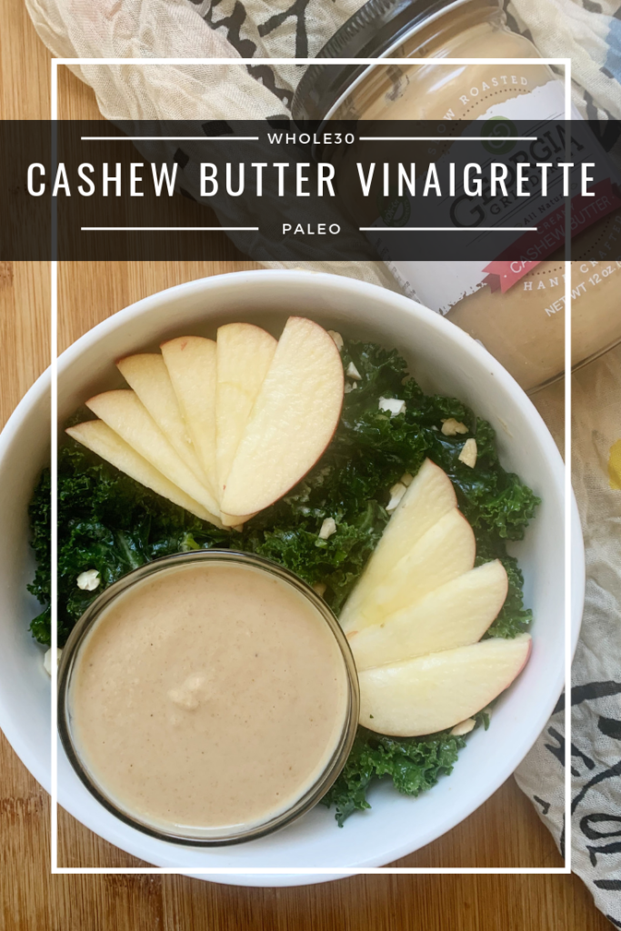 cashew butter vinaigrette