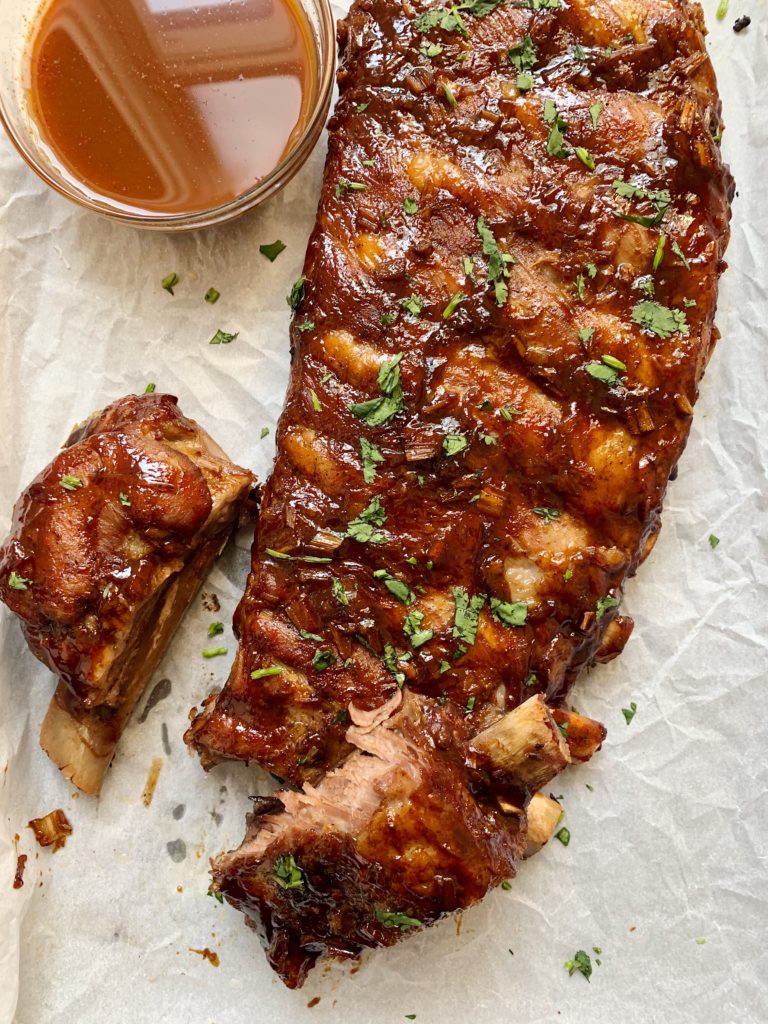 Lemongrass Garlic Baby Back Ribs (Whole30, Paleo) - a dash of dolly