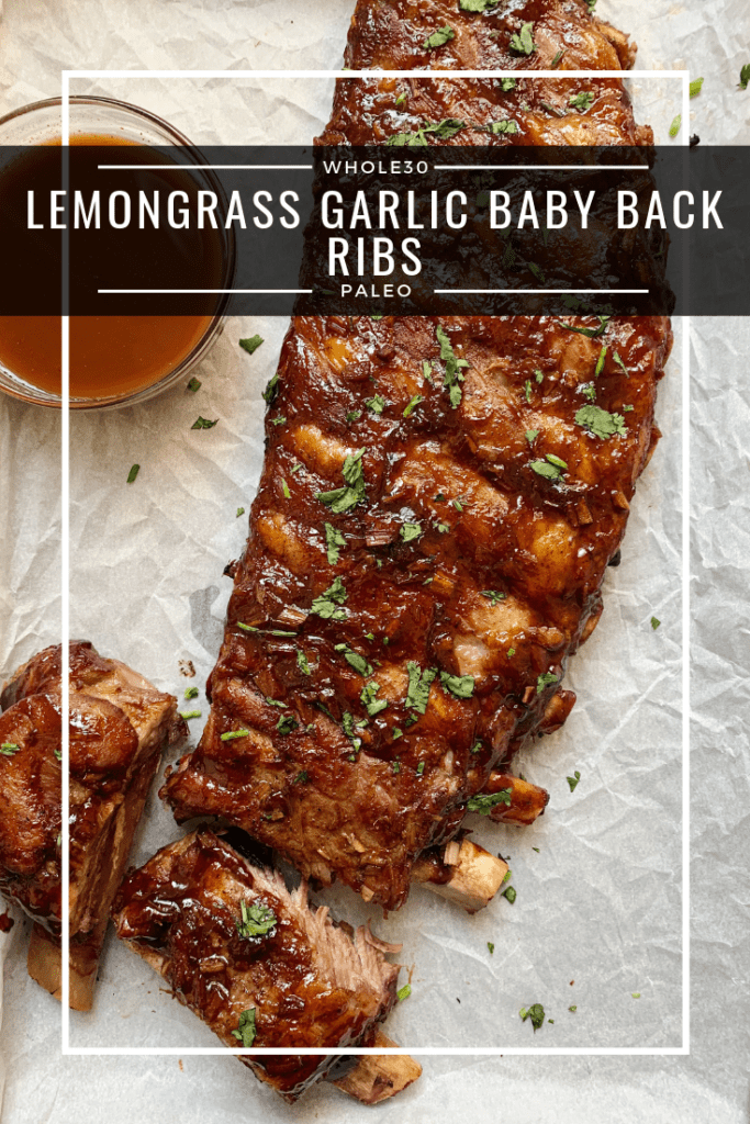 lemongrass garlic baby back ribs