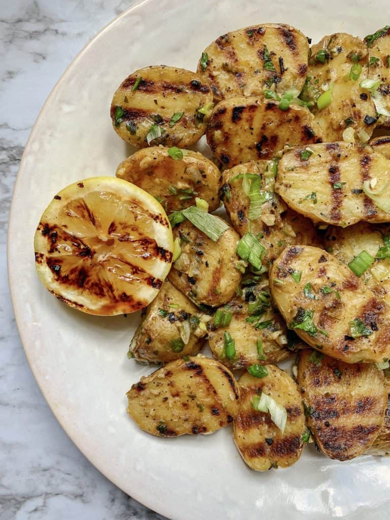 grilled potato salad