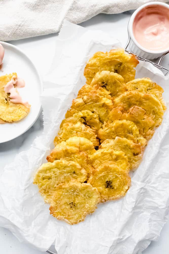 Air Fryer Tostones (Whole30, Paleo) - a dash of dolly