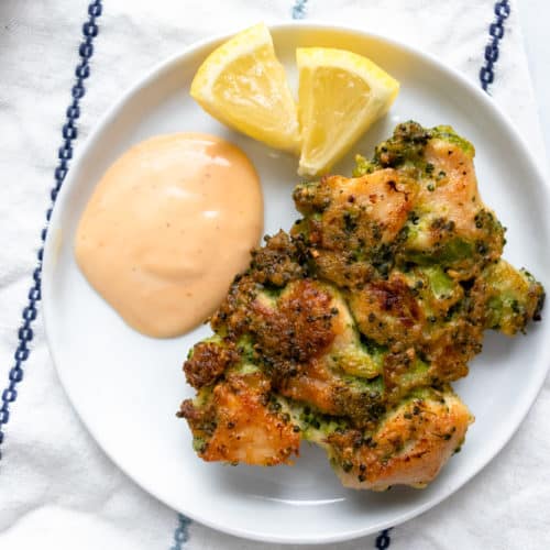 Chicken Broccoli Fritters (Paleo, Keto, Whole30) a dash of dolly
