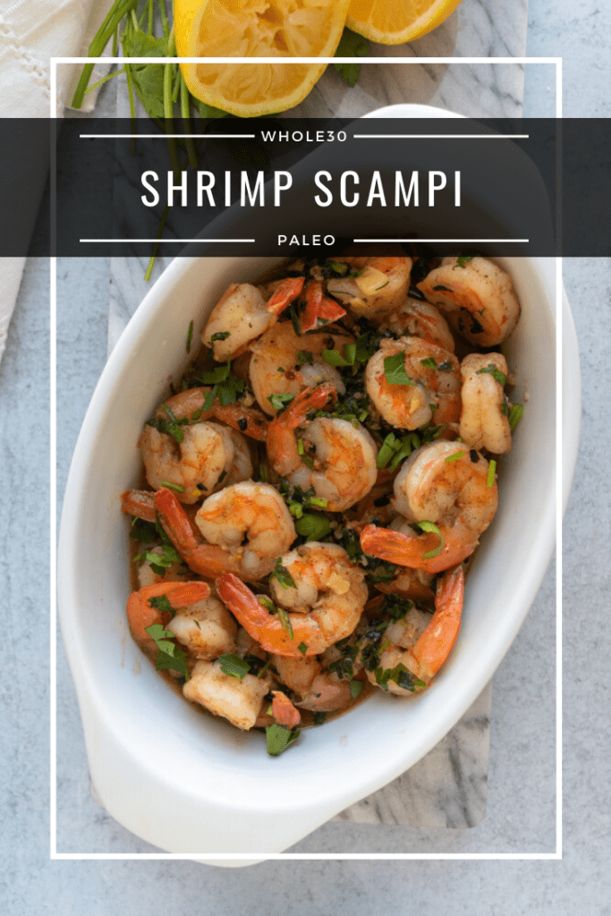 Shrimp Scampi (Paleo, Keto, Whole30) - a dash of dolly