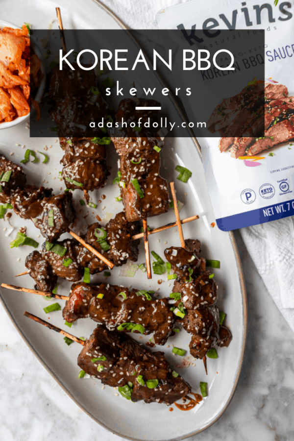 Korean BBQ Skewers (Paleo & Keto) a dash of dolly